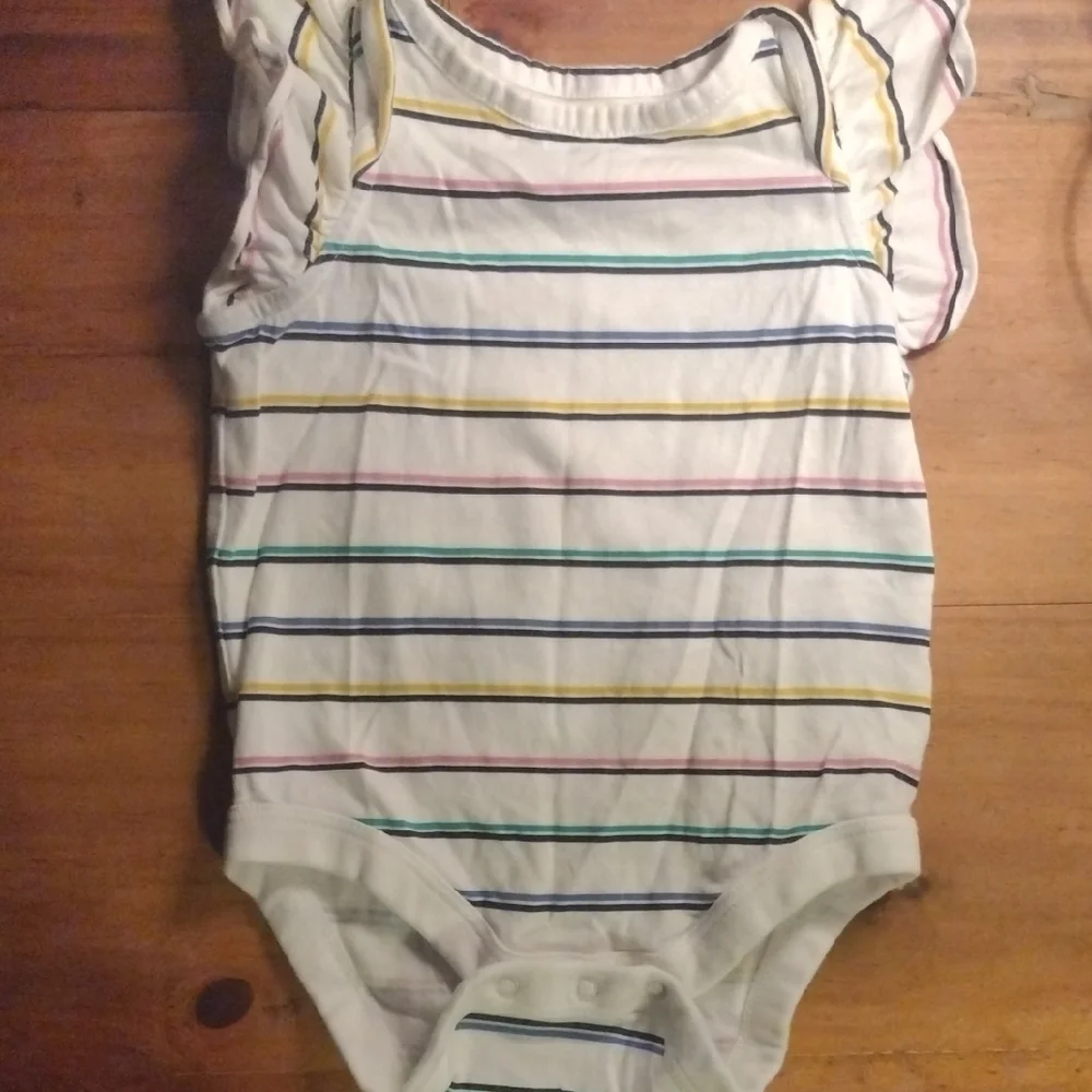 GAP Multicolored Striped Bodysuit Soft Cotton One Piece​